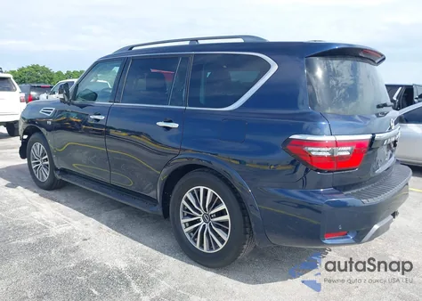 2022 Nissan Armada Sl 2Wd z USA, uszkodzony, nr VIN JN8AY2BAXN9393558